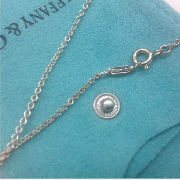 Tiffany & Co 1837 logo circle pendant necklace - Picture 6 of 7